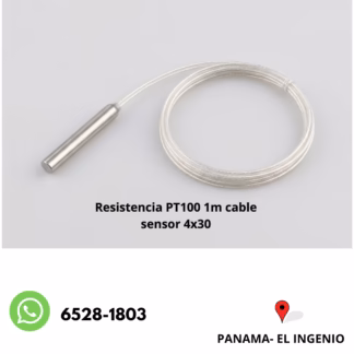 sensor de temperatura PT100 sonda de 4x30